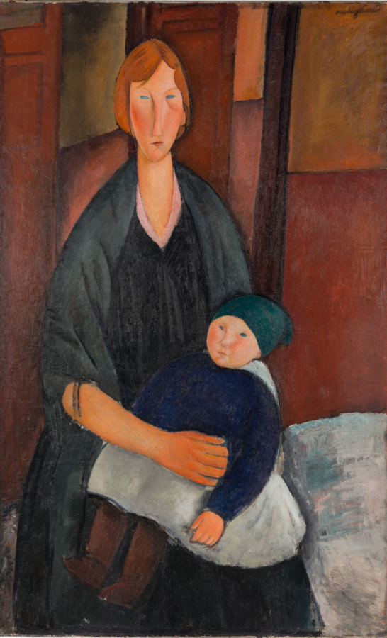 Modigliani, Maternità, 1919 @Nicolas Dewitte